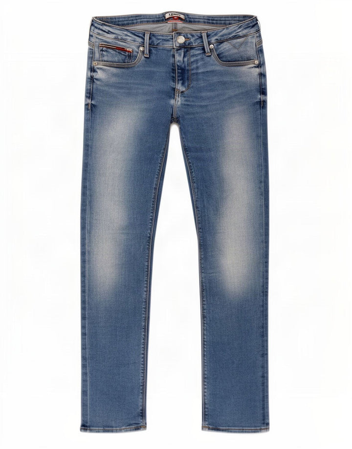 Męskie jeansy slim fit Tommy Hilfiger W30 L30 Niebieskie bawełniane