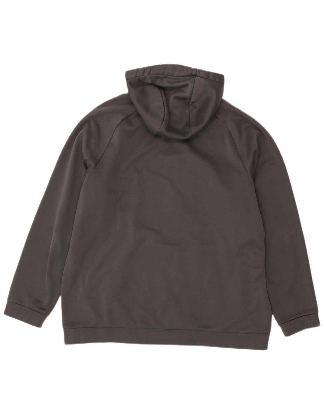 Męski sweter z kapturem NIKE Dri Fit z grafiką XL, szary poliester