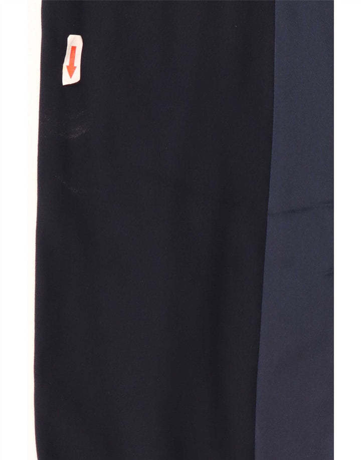 Damskie spodnie codzienne Escada EU 38 Medium W32 L29 Granatowe, z blokami kolorów
