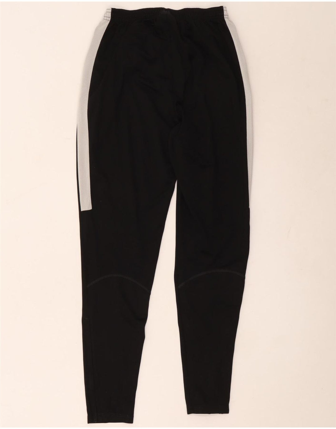 Męskie spodnie dresowe Nike Dri Fit, małe, czarne, poliestrowe bloki kolorów