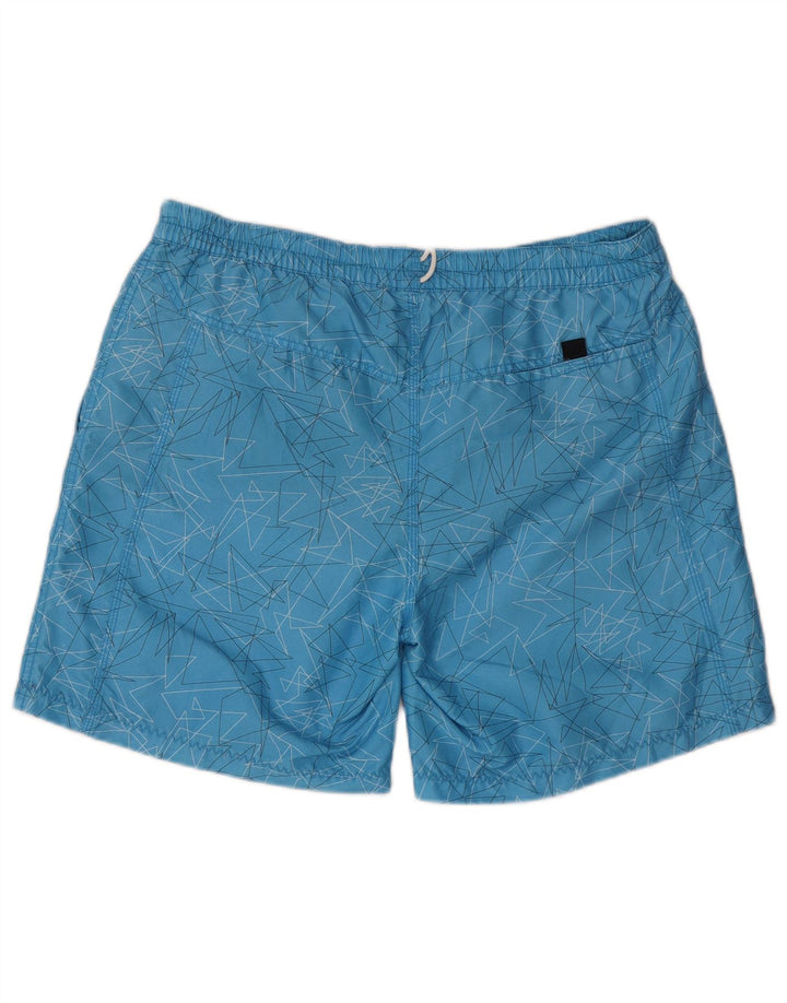 Męskie spodenki kąpielowe Helly Hansen XL Niebieski geometryczny poliester