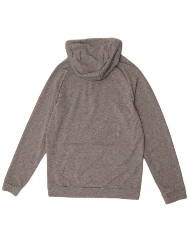Męska bluza z kapturem Nike Dri Fit Graphic, mała, szara, nakrapiana