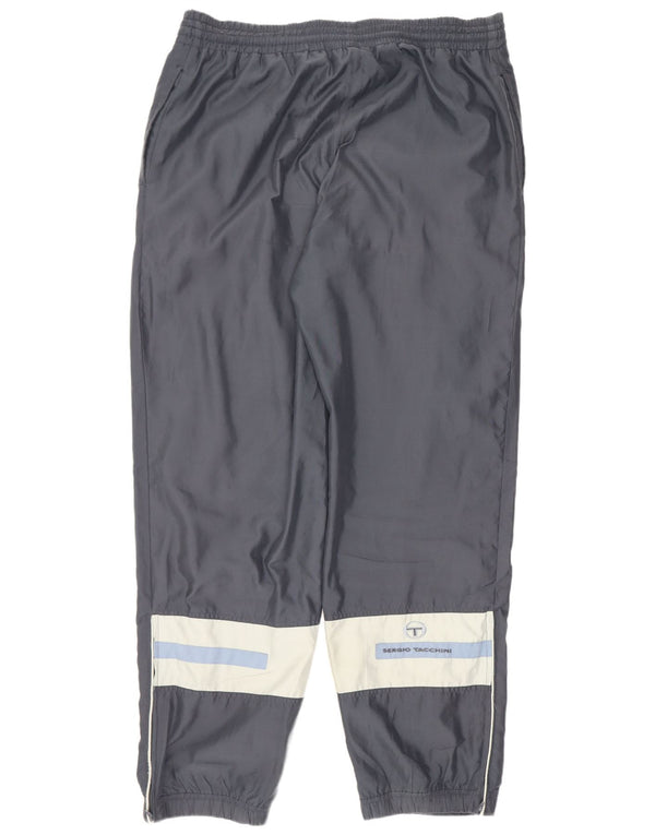 Męskie spodnie dresowe Sergio Tacchini Joggers IT 52 XL Szary blok kolorów
