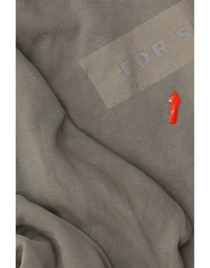 Męska bluza z grafiką Diesel XL, szara