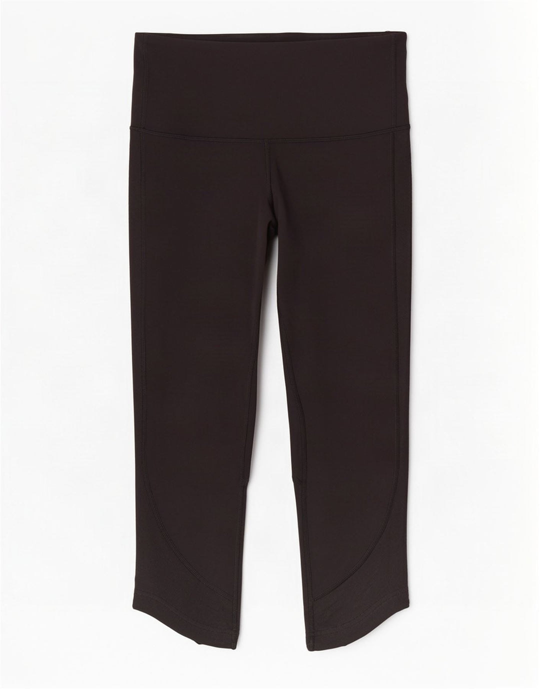 Damskie legginsy Capri Lululemon US 6, średni czarny nylon
