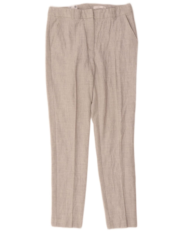 Damskie spodnie garniturowe Hugo Boss UK 8 Small W28 L29 Szare