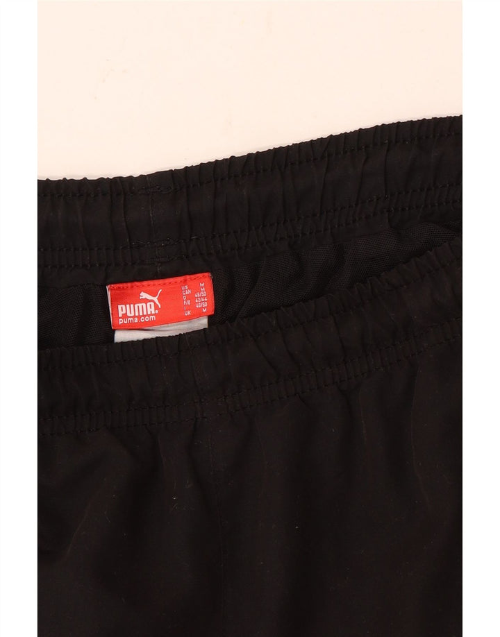 Męskie spodenki sportowe Puma Graphic Bermuda, średnie czarne