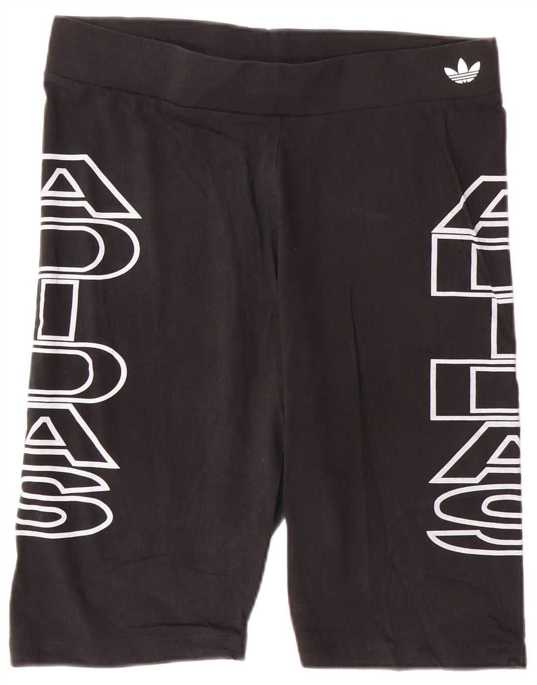 Damskie spodenki sportowe ADIDAS Graphic UK 18 XL, czarne, bawełniane