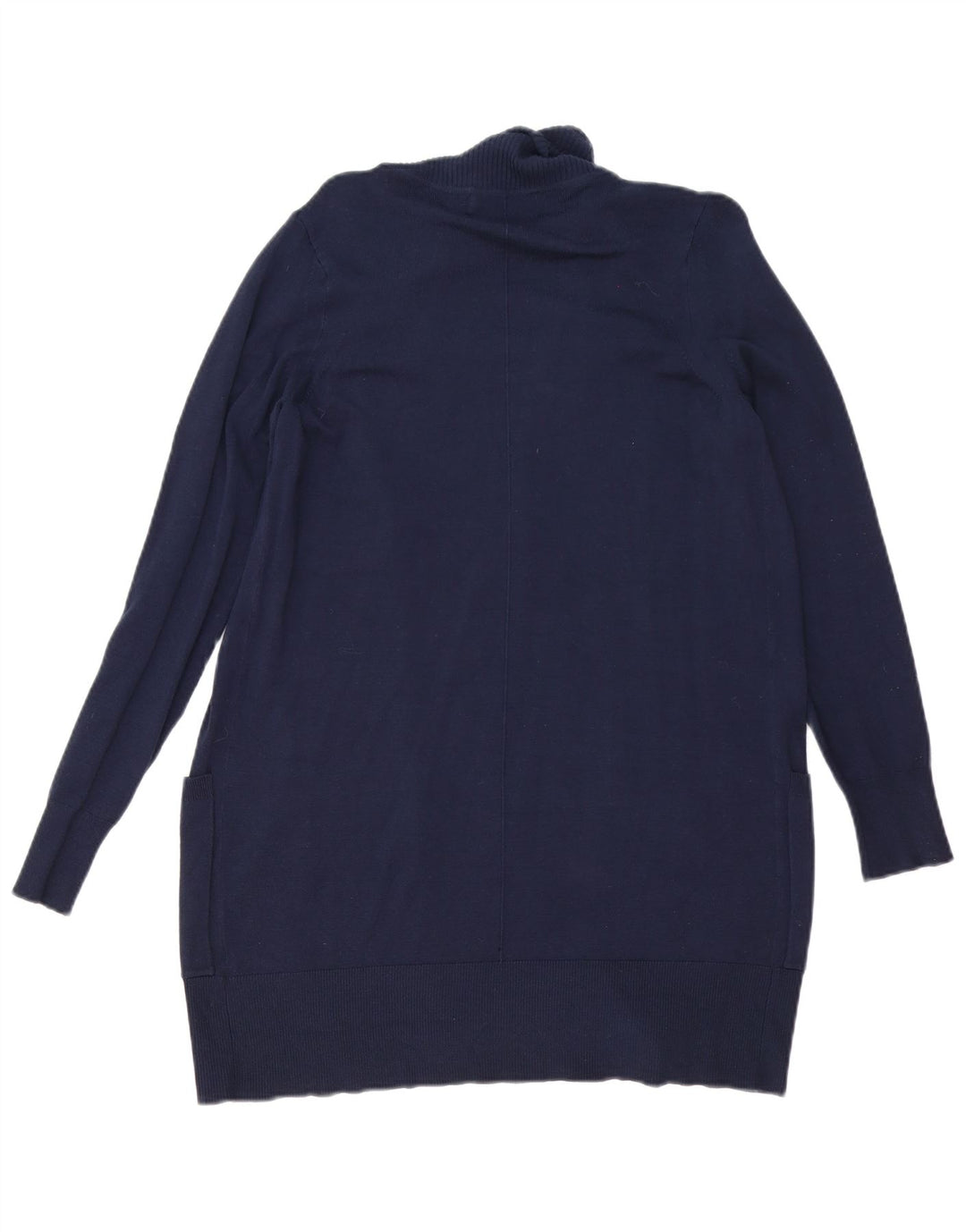 Marks & Spencer Damski sweter rozpinany UK 10 Small, granatowy, wiskoza