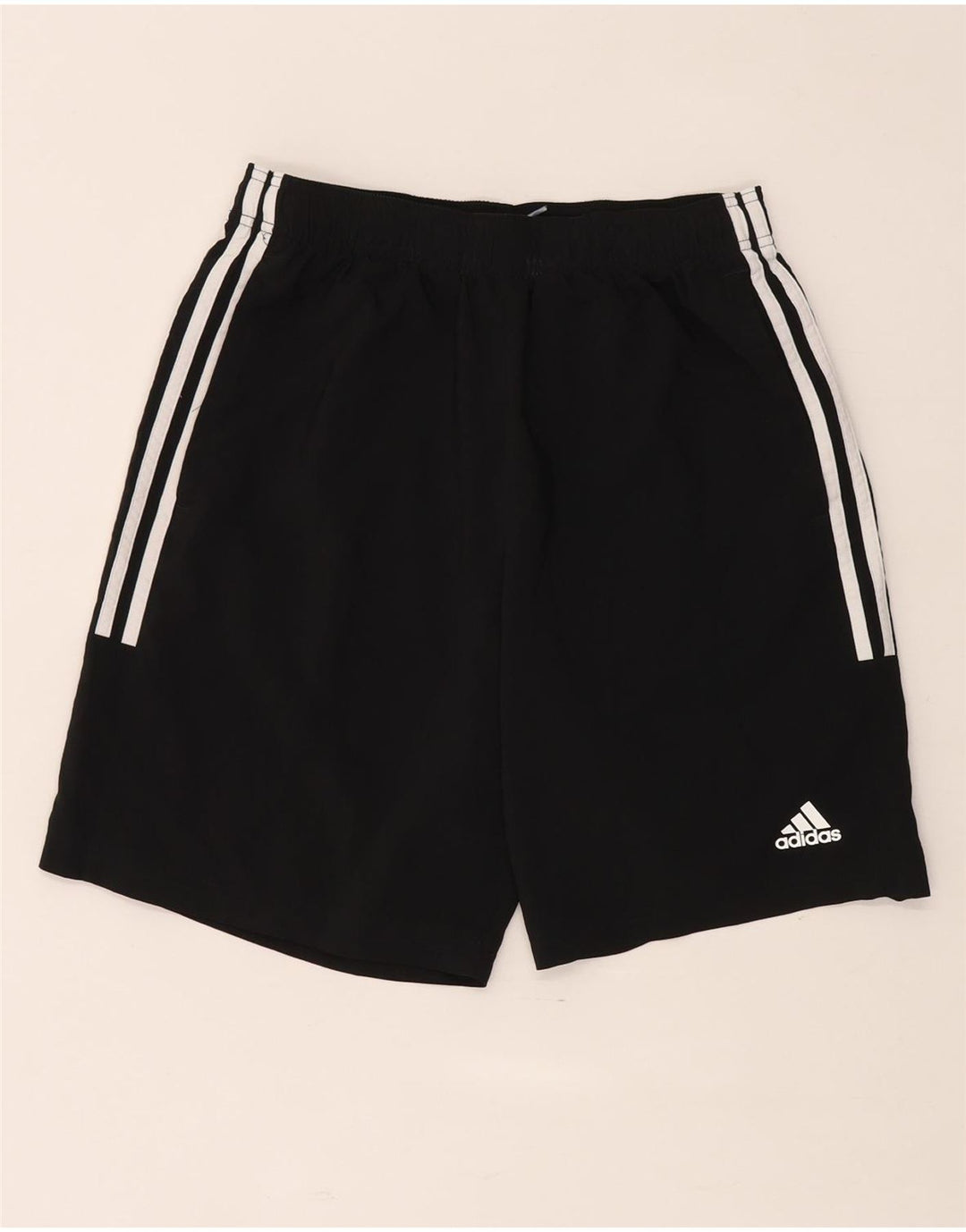 Męskie spodenki sportowe Adidas, średni czarny poliester
