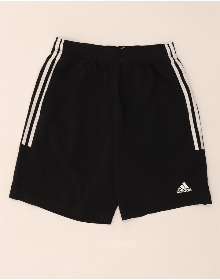 Męskie spodenki sportowe Adidas, średni czarny poliester