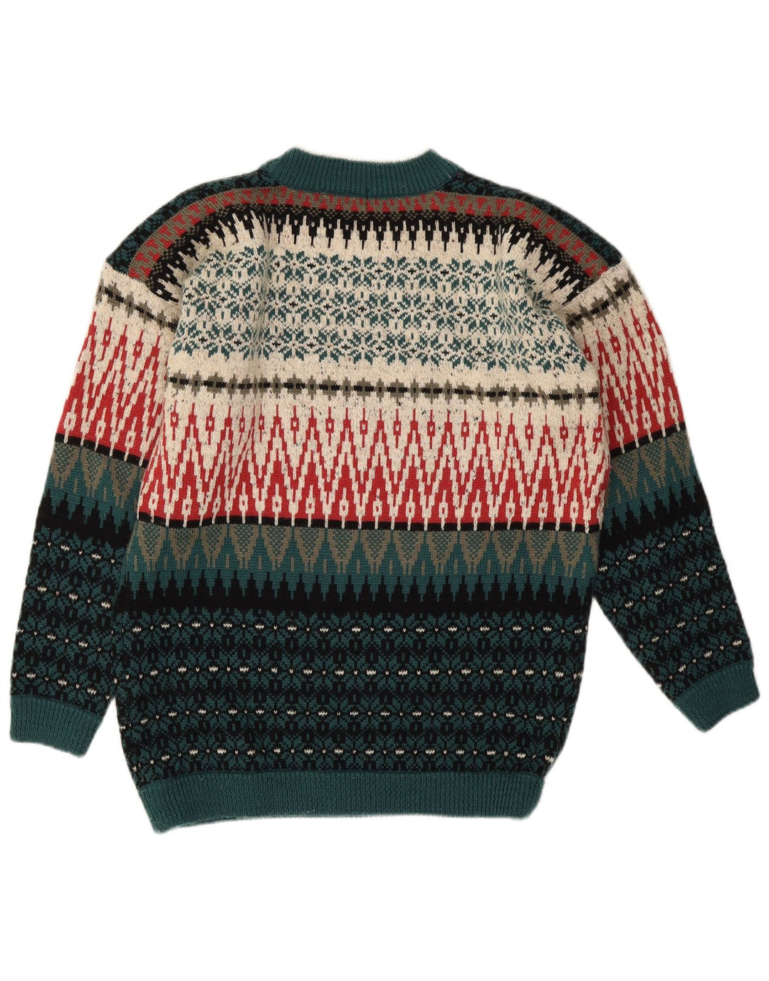 Damski sweter z okrągłym dekoltem Esprit EU 40 Średni wielobarwny Fair Isle