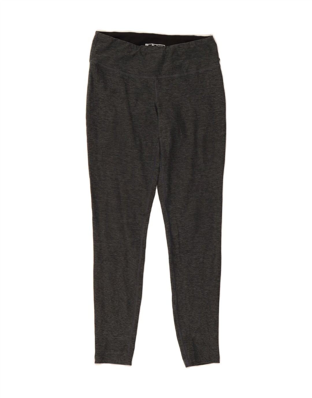 NEW BALANCE Womens Leggings UK 12 Medium  Grey Flecked Polyester Vintage New Balance and Second-Hand New Balance from Messina Hembry 