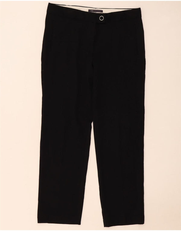 Damskie spodnie garniturowe Marks & Spencer UK 12 Medium W30 L28 Czarne