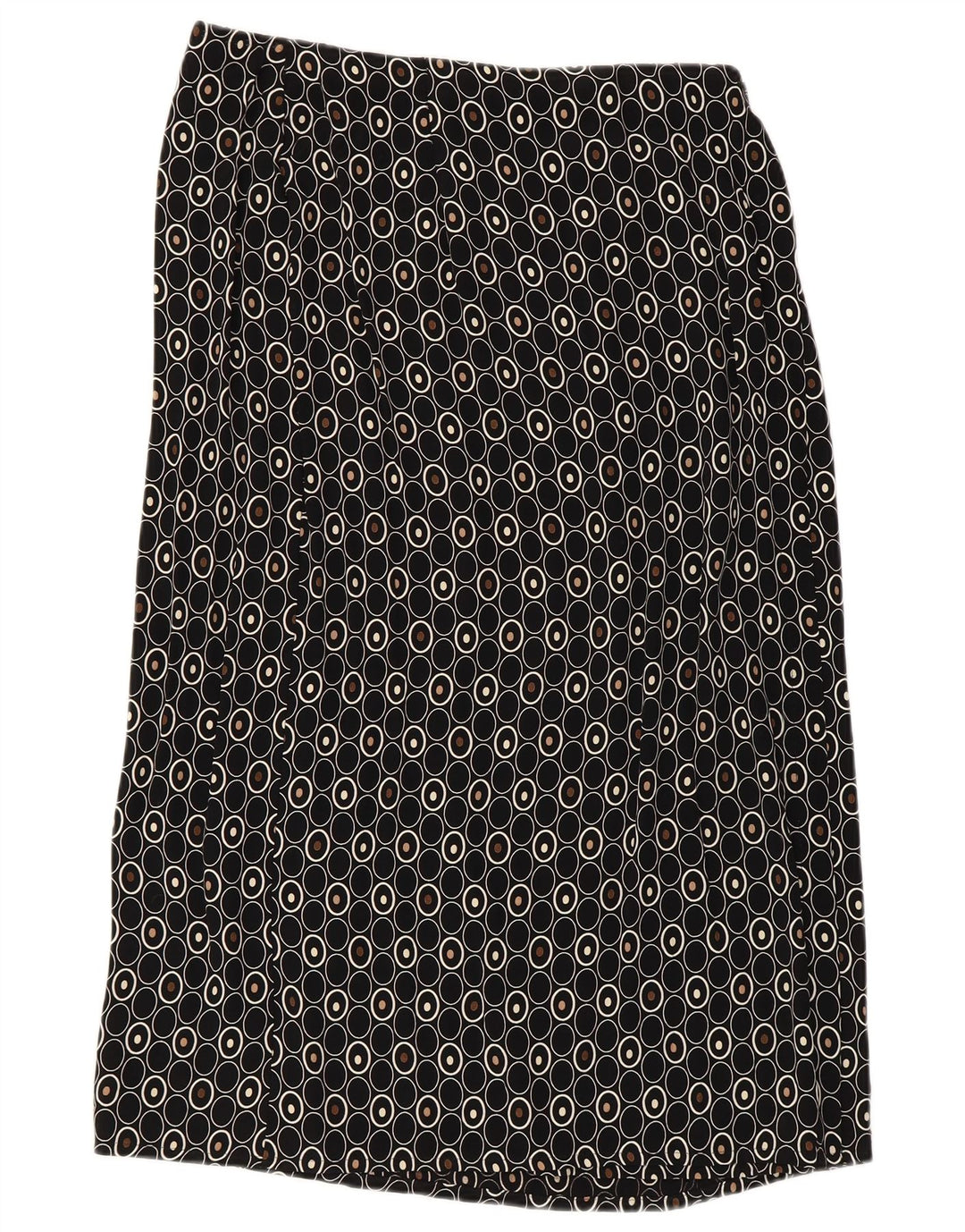 Marks & Spencer Damska prosta spódnica UK 14 Medium W30 Czarna geometryczna