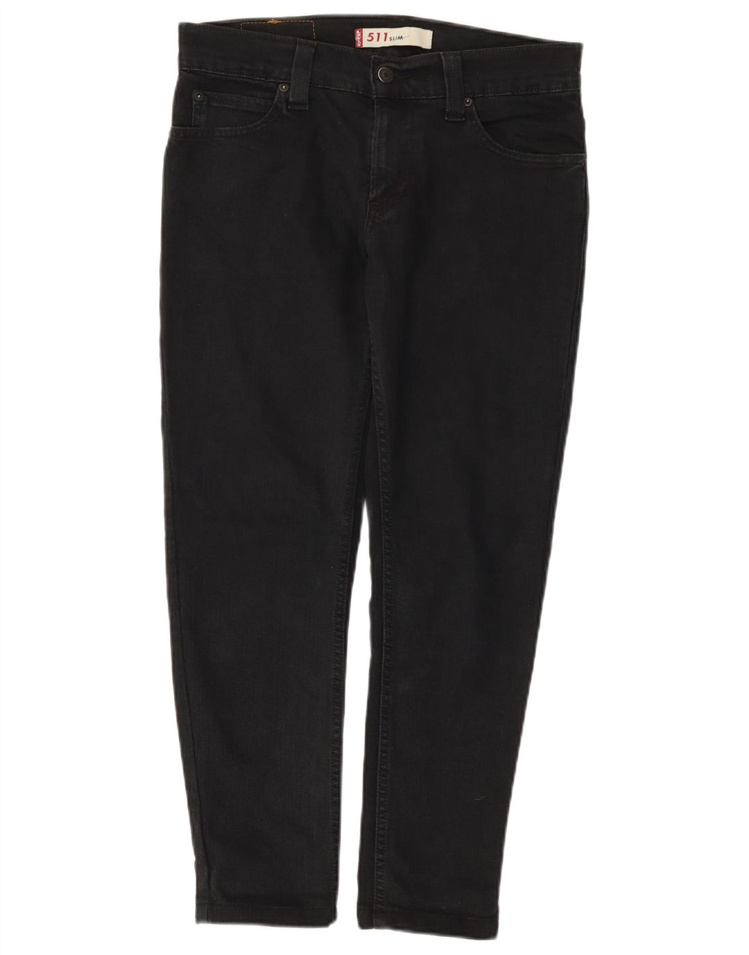 Męskie jeansy Levi's 511 Slim W32 L27 Czarna bawełna