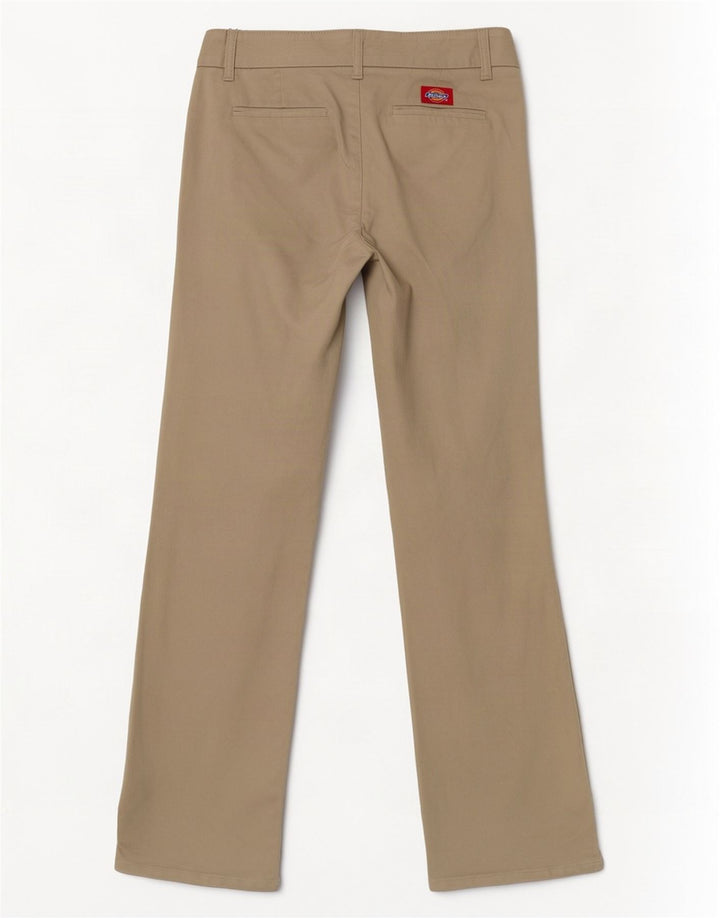 Spodnie damskie Dickies Bootcut US 7 Medium W30 L31 Beżowa bawełna