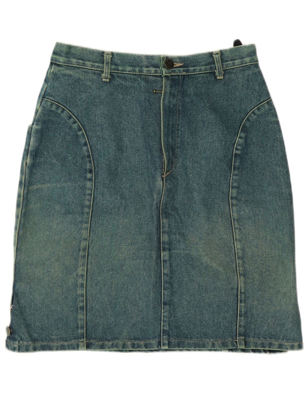 Damska spódnica dżinsowa Lee Cooper IT 42 Medium W26 Zielona bawełna