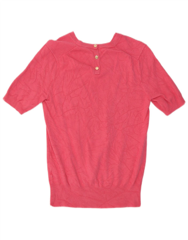 T-shirt damski Zara Top UK 16, duży, różowy
