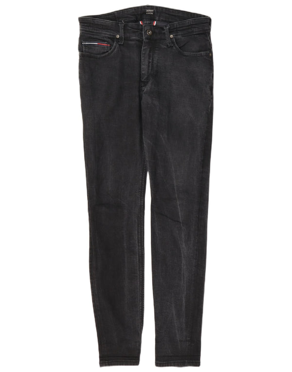 Damskie jeansy Tommy Hilfiger Simon Skinny W30 L32 Szara bawełna