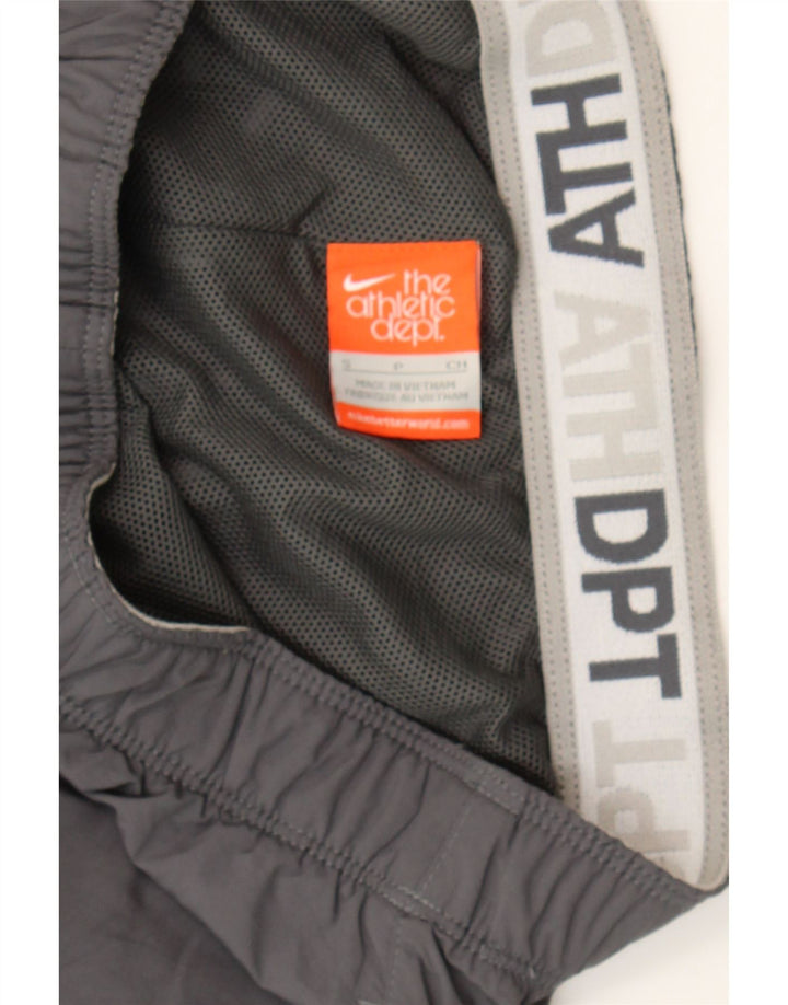 NIKE Mens Tracksuit Trousers Small  Grey Polyester Vintage Nike and Second-Hand Nike from Messina Hembry 