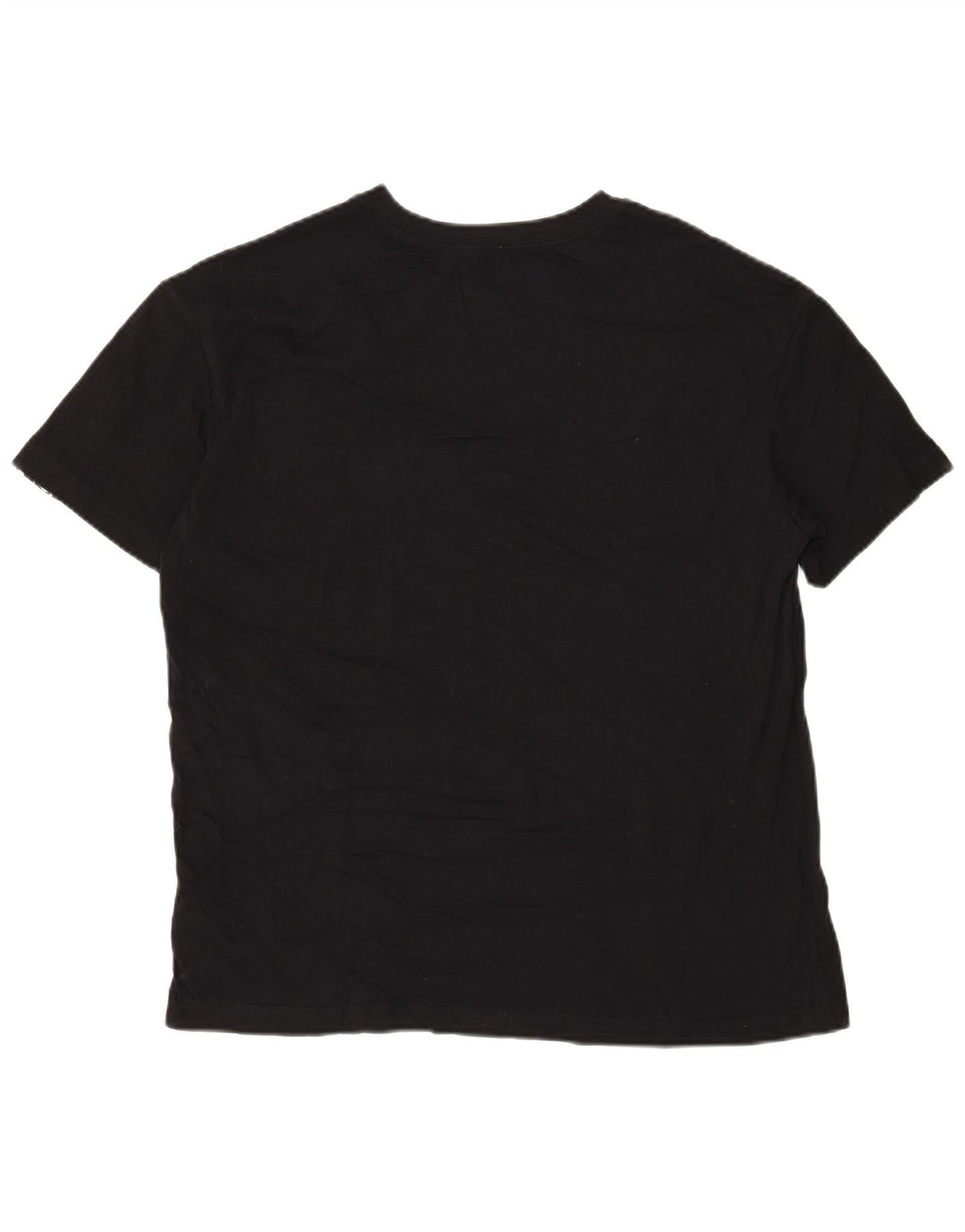 Męski T-shirt z grafiką Nike, średni czarny, bawełniany