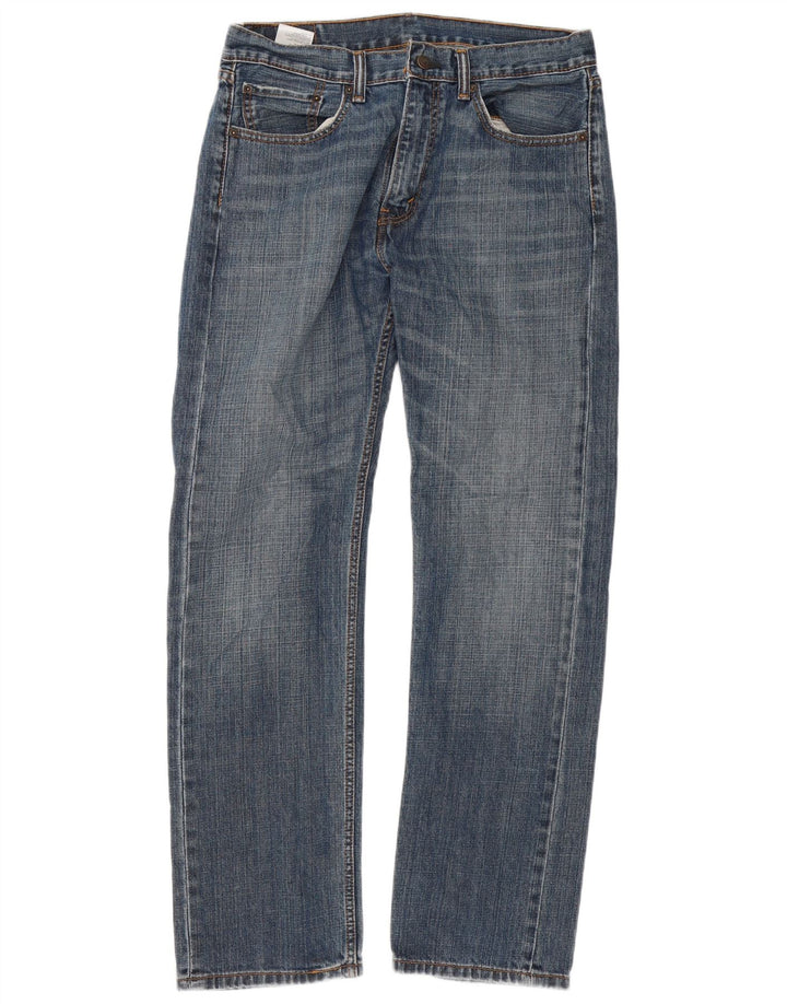 Męskie proste dżinsy Levi's W33 L32 Niebieskie bawełniane