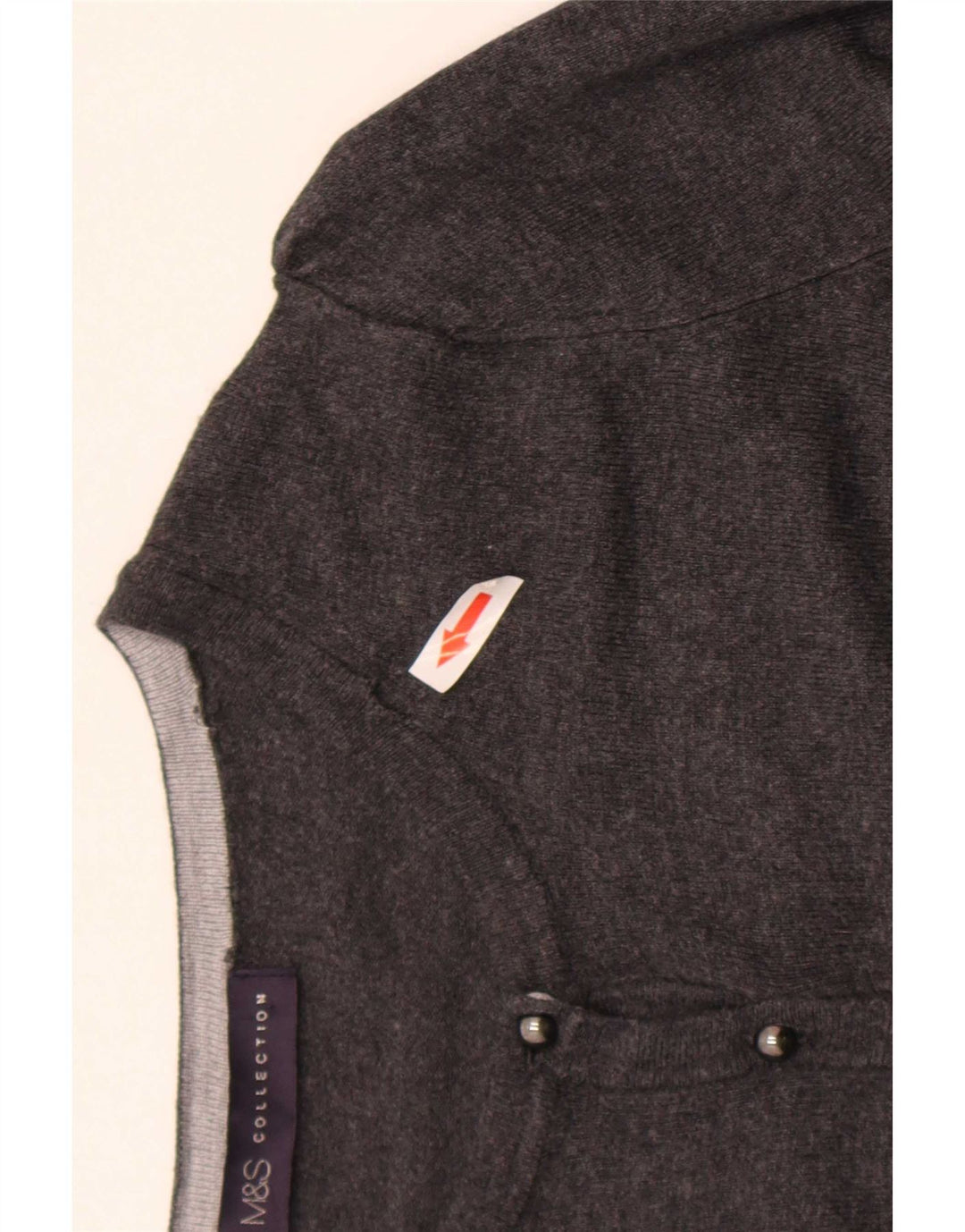 Sweter damski Marks & Spencer UK 8 Small, szara wiskoza