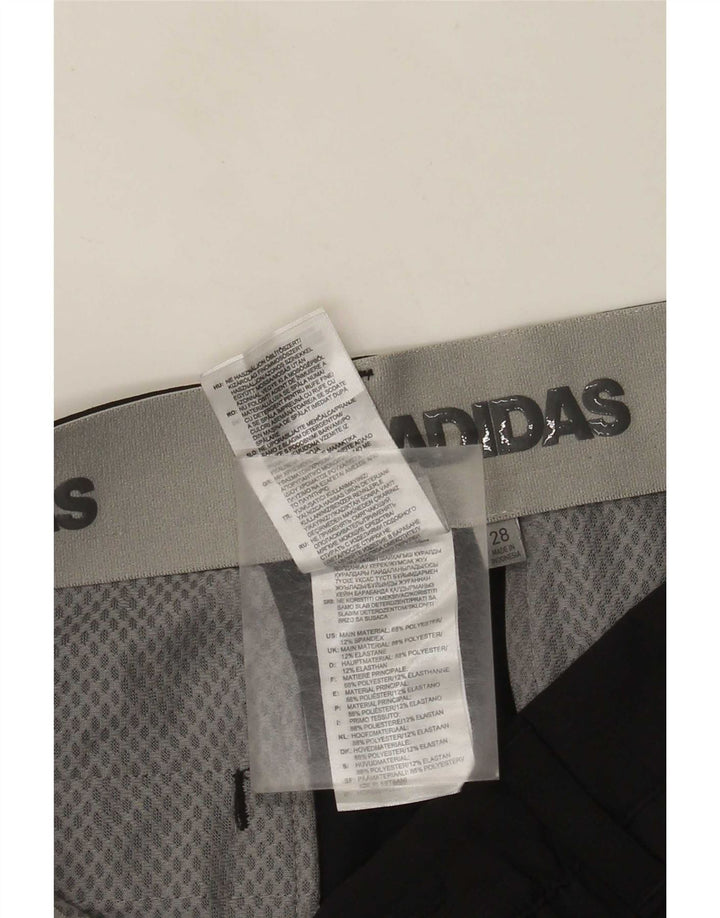 Adidas Męskie Spodenki Chino W28 Mały Czarny Poliester