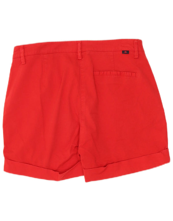 Kappa Damskie spodenki chino IT 44 Medium W30 czerwona bawełna