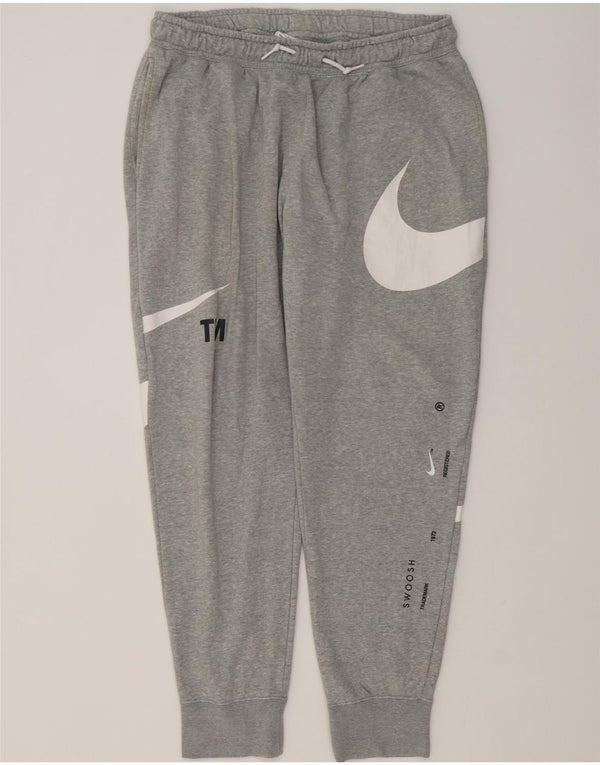 Męskie spodnie dresowe Nike Swoosh Graphic Joggers XL Szare plamki bawełniane
