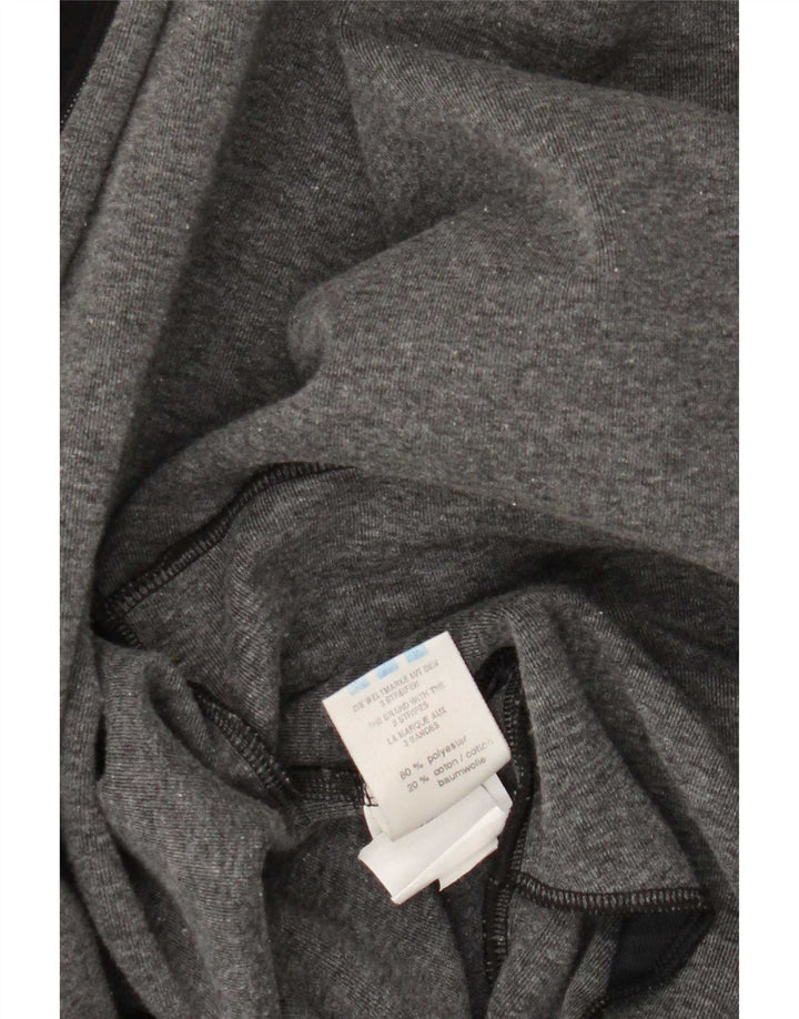 Adidas Męska bluza dresowa UK 48/50 XL Czarny poliester