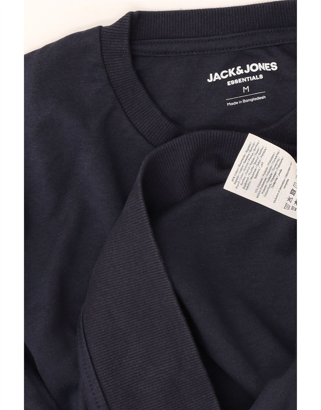 Sweter męski Jack & Jones, średni granatowy, bawełniany