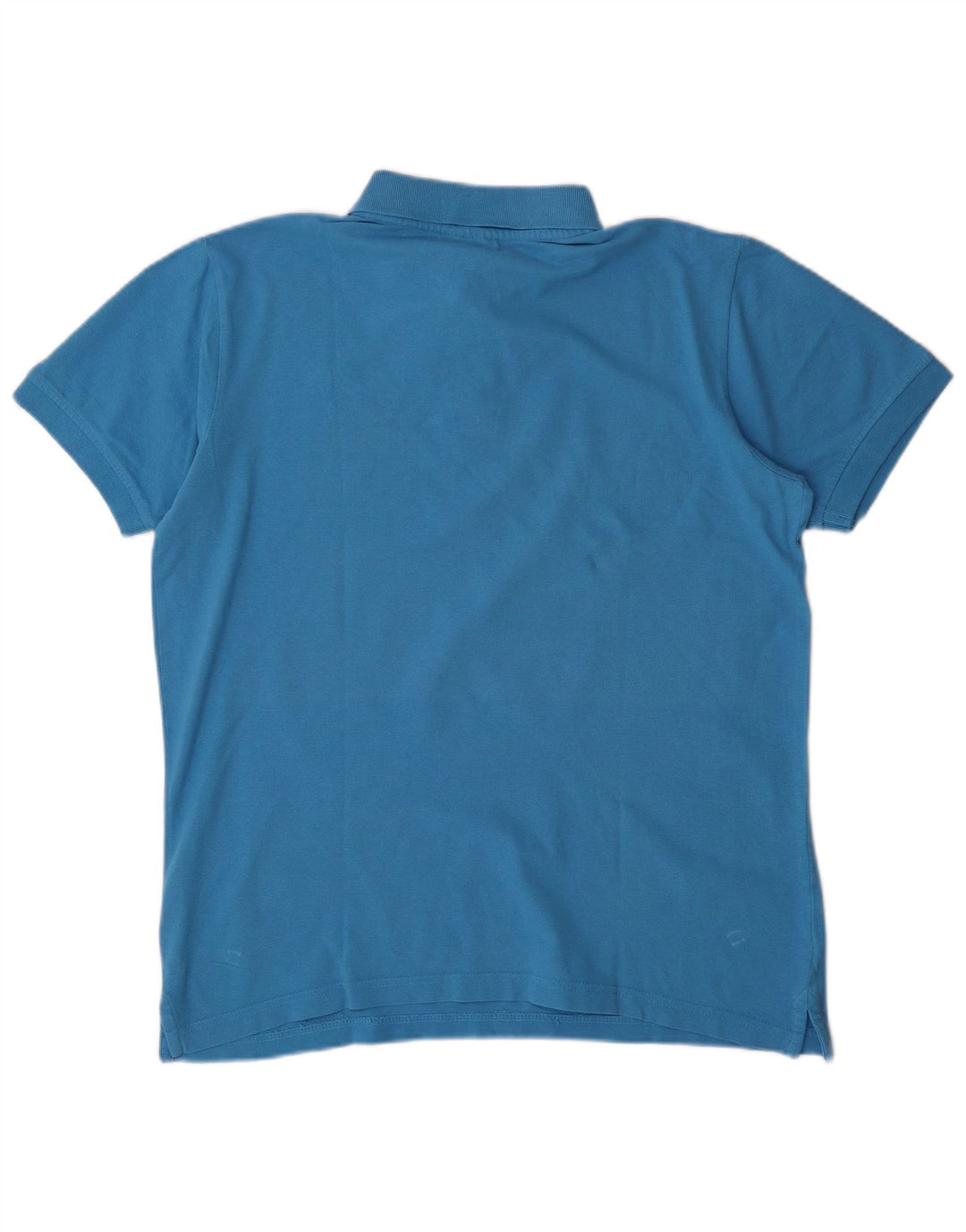 Męska koszulka polo Kappa, średnia niebieska, bawełniana