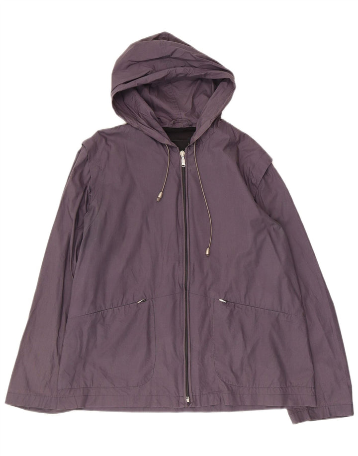 Damska kurtka wiatrówka z kapturem Gas UK 14 Medium Grey