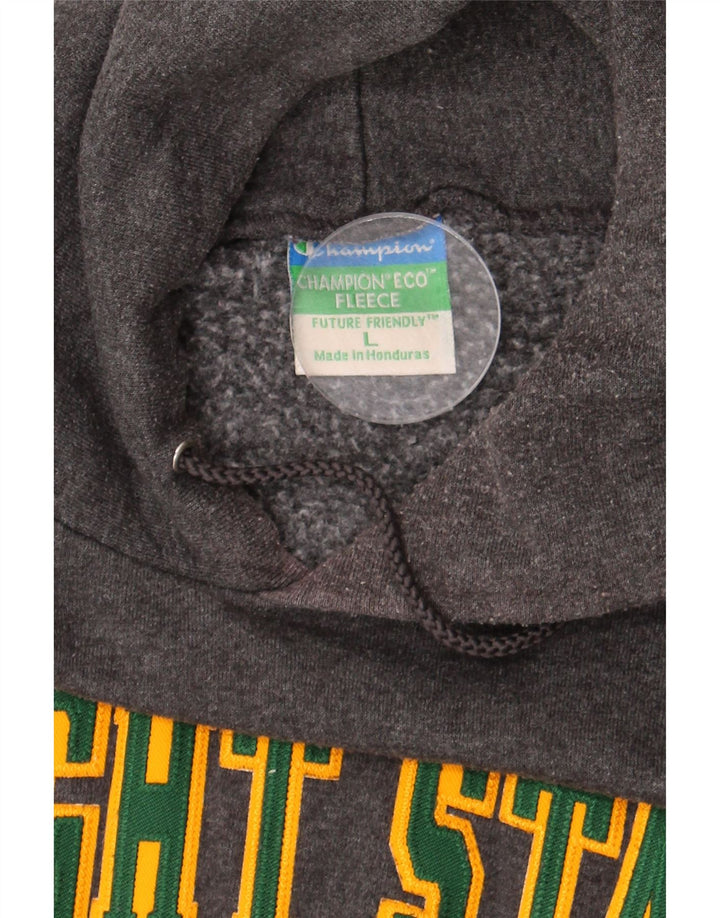 Męski sweter z kapturem Champion Wright State University Graphic, duży, szary
