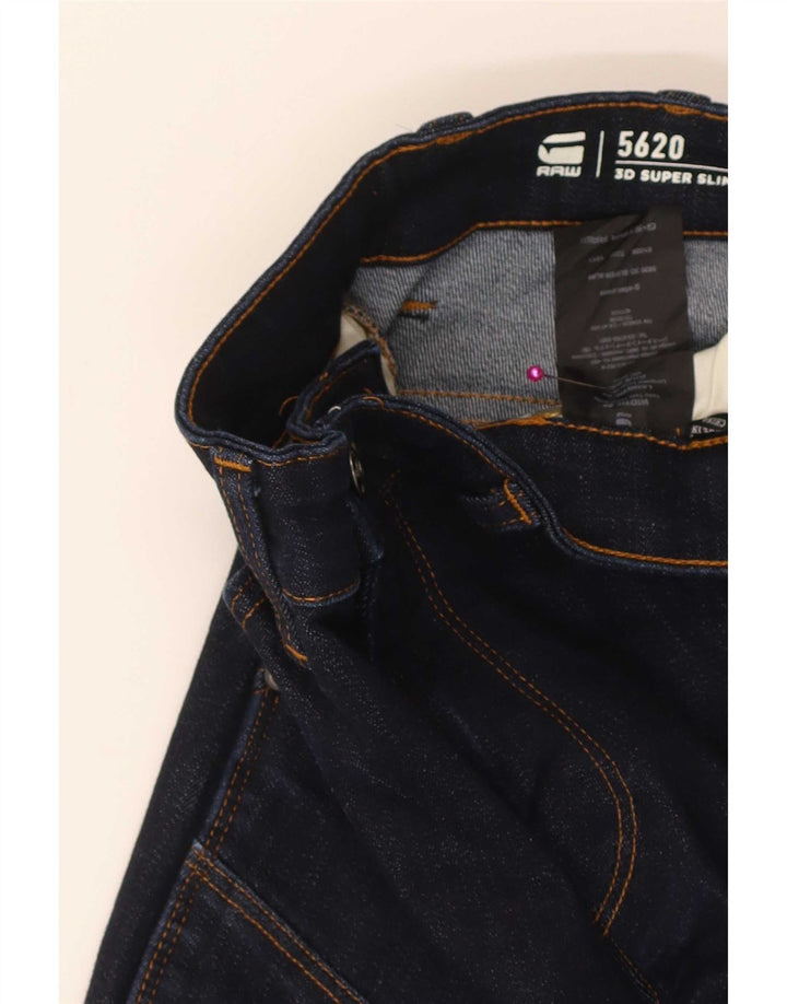 Damskie jeansy G-Star 3D Arc Super Slim W29 L32 Granatowe
