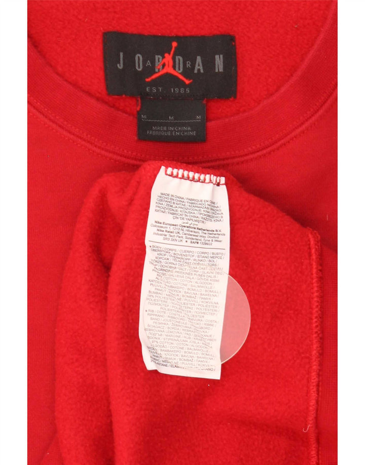 Męska bluza Jordan Jordan, średnia czerwona, bawełniana