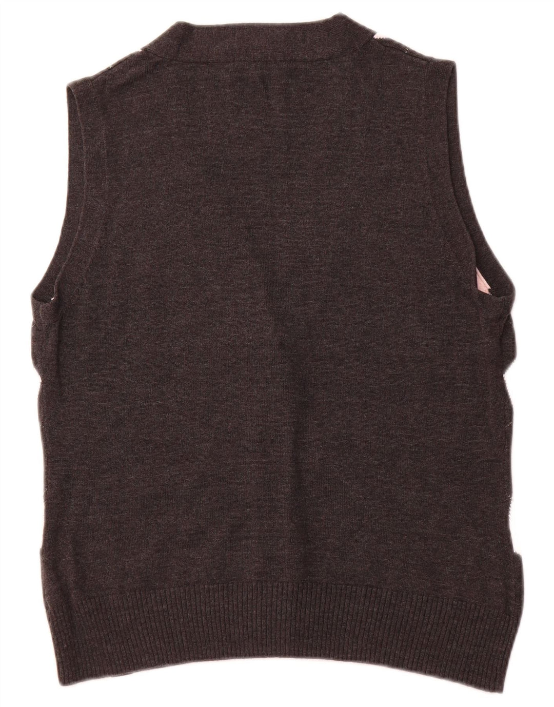 Damski sweter TOM TAILOR Crop Cardigan UK 18 XL Czarny Argyle/Diament