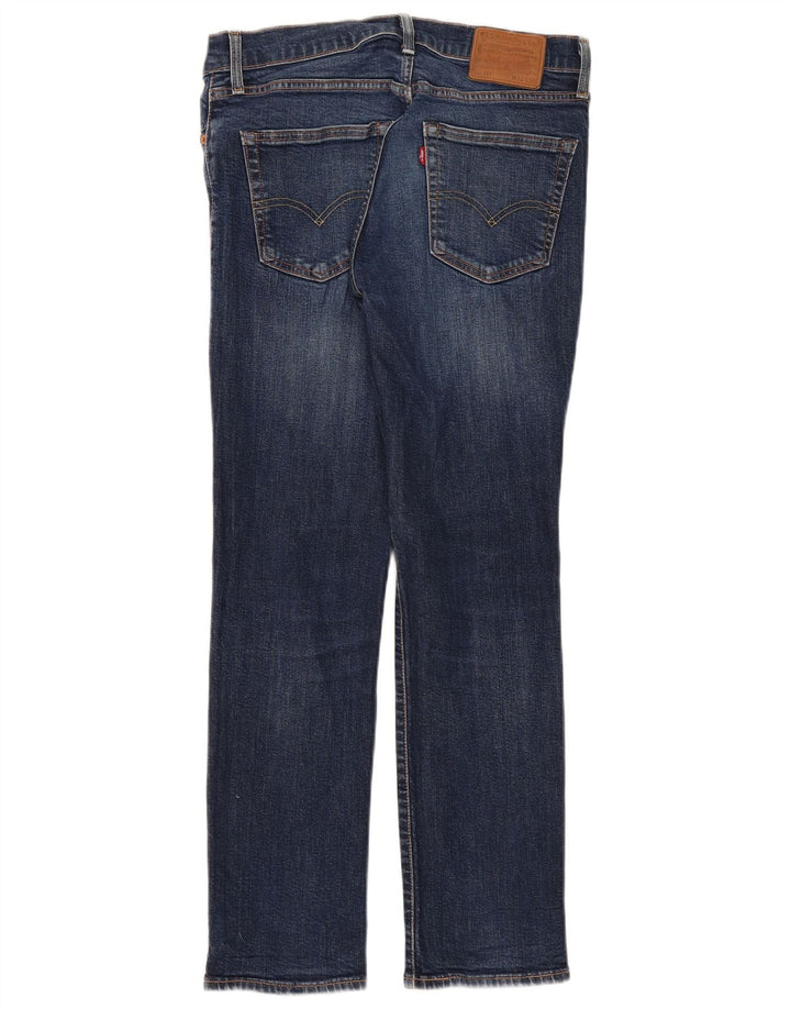 Męskie jeansy Levi's 511 Slim W32 L30 Niebieska bawełna