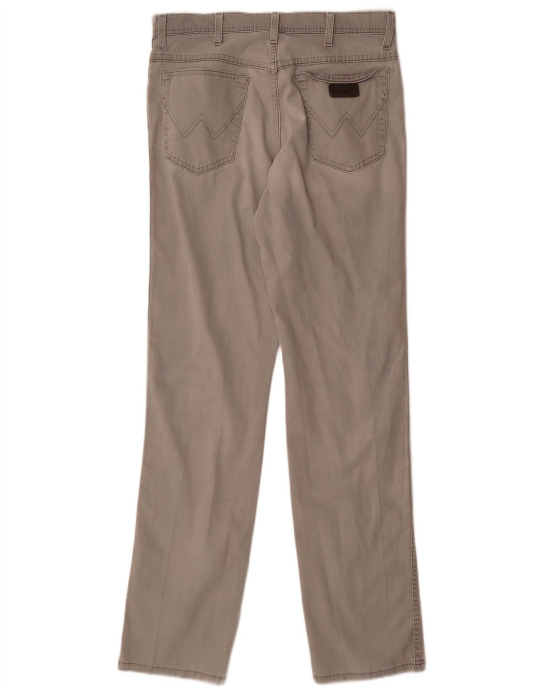 Męskie jeansy Wrangler Texas Stretch Straight W33 L34 Szara bawełna