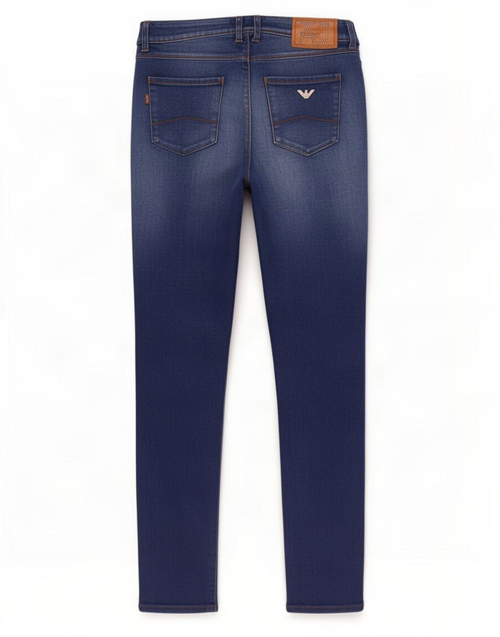 Damskie jeansy Armani Slim W29 L29 Niebieskie