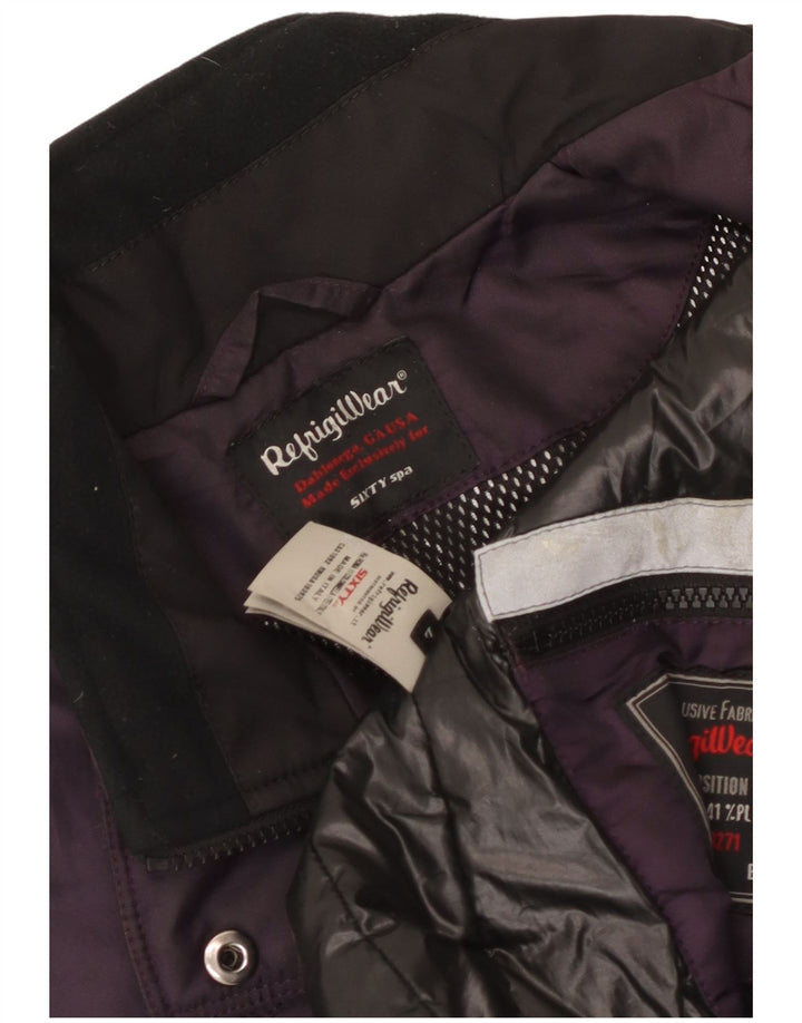 Kurtka damska Refrigiwear UK 14, duża, fioletowa, poliamidowa