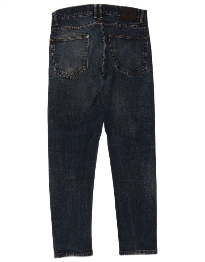Jeansy męskie Zara Slim EU42 Large W32 L28 Granatowe