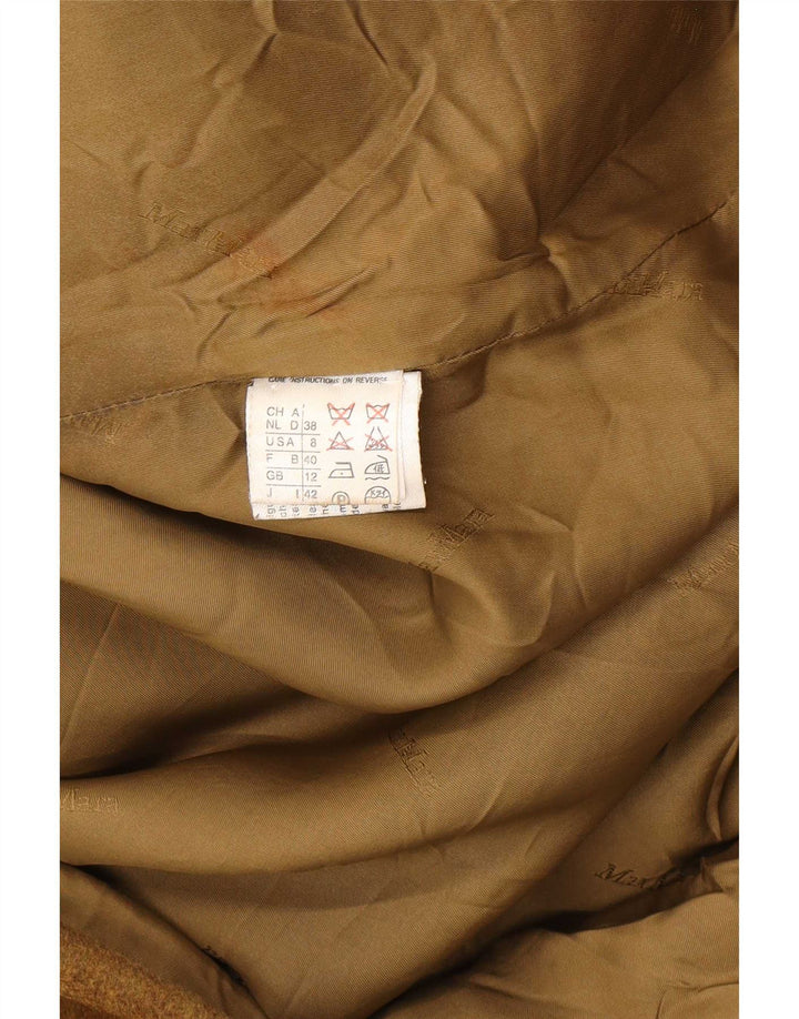 Max Mara Damski płaszcz oversize z podwójnymi piersiami UK 12 Medium Khaki