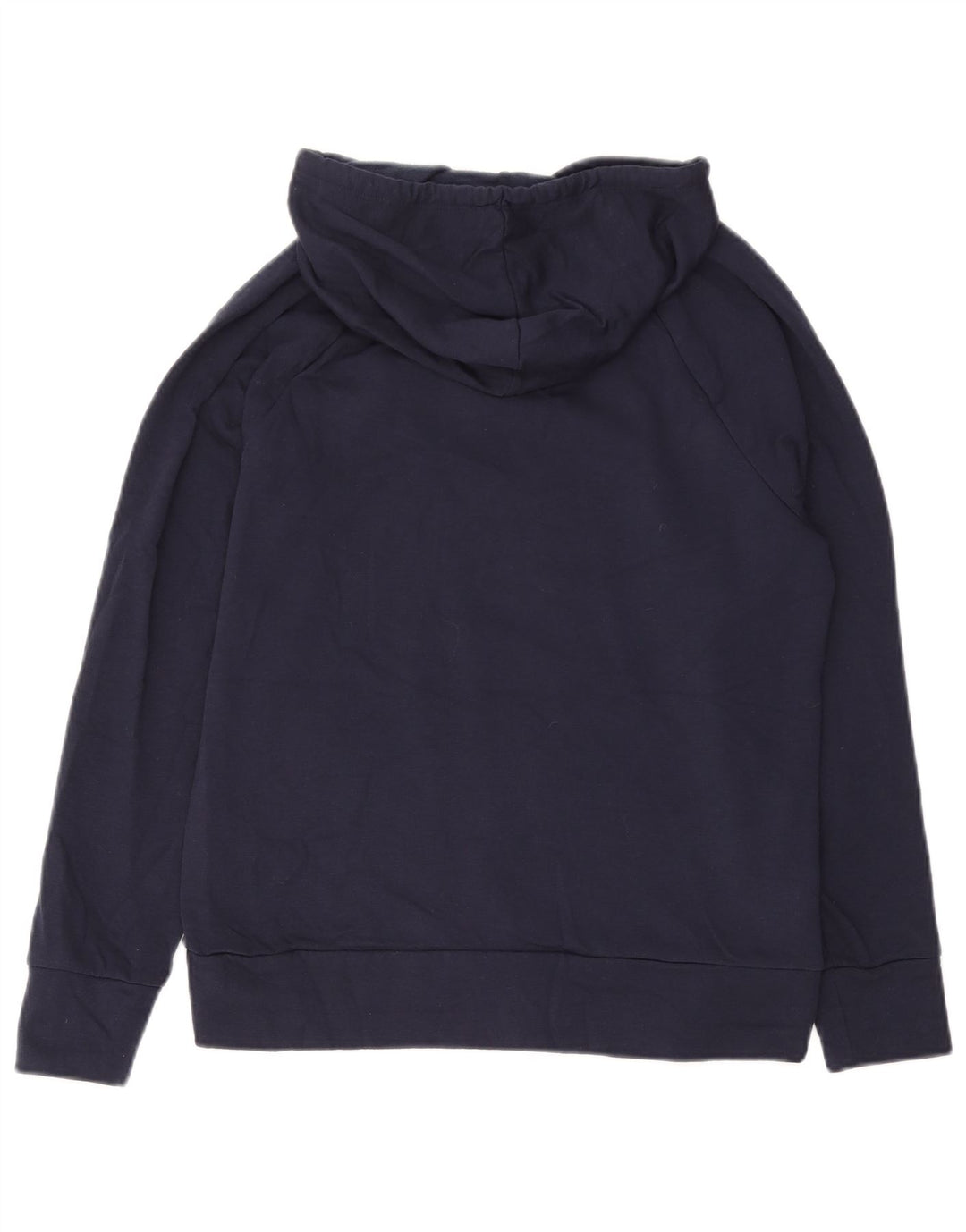 Damski sweter z kapturem EDDIE BAUER UK 10, mały, granatowy, poliester