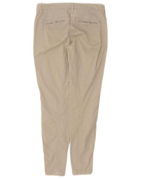 Spodnie Trussardi Damskie Skinny Chino IT 42 Medium W28 L29 Beżowe