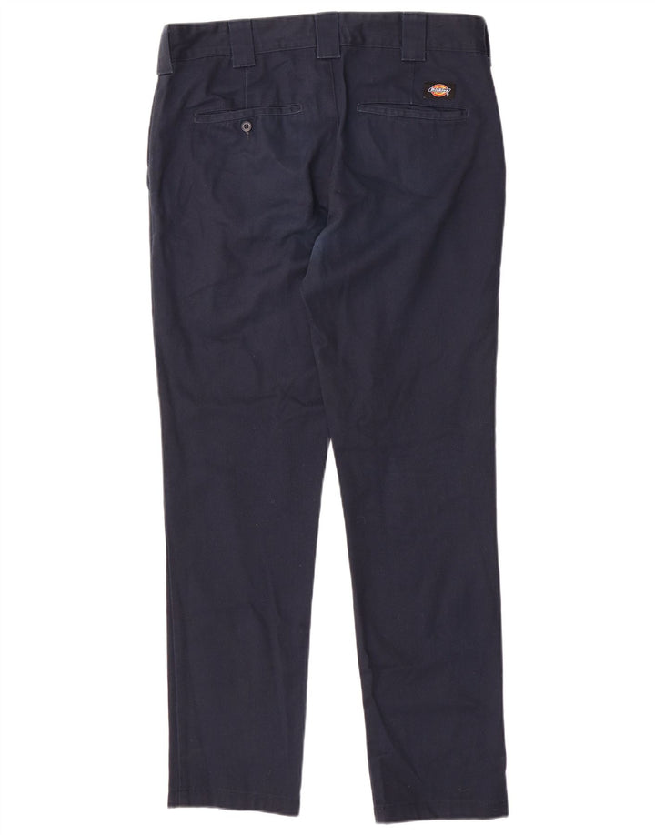 Męskie spodnie chino Dickies Slim Fit W32 L32 Granatowy poliester
