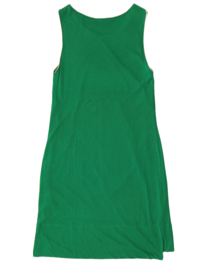 Damska sukienka typu shift bez rękawów Massimo Dutti UK 8 Small Green