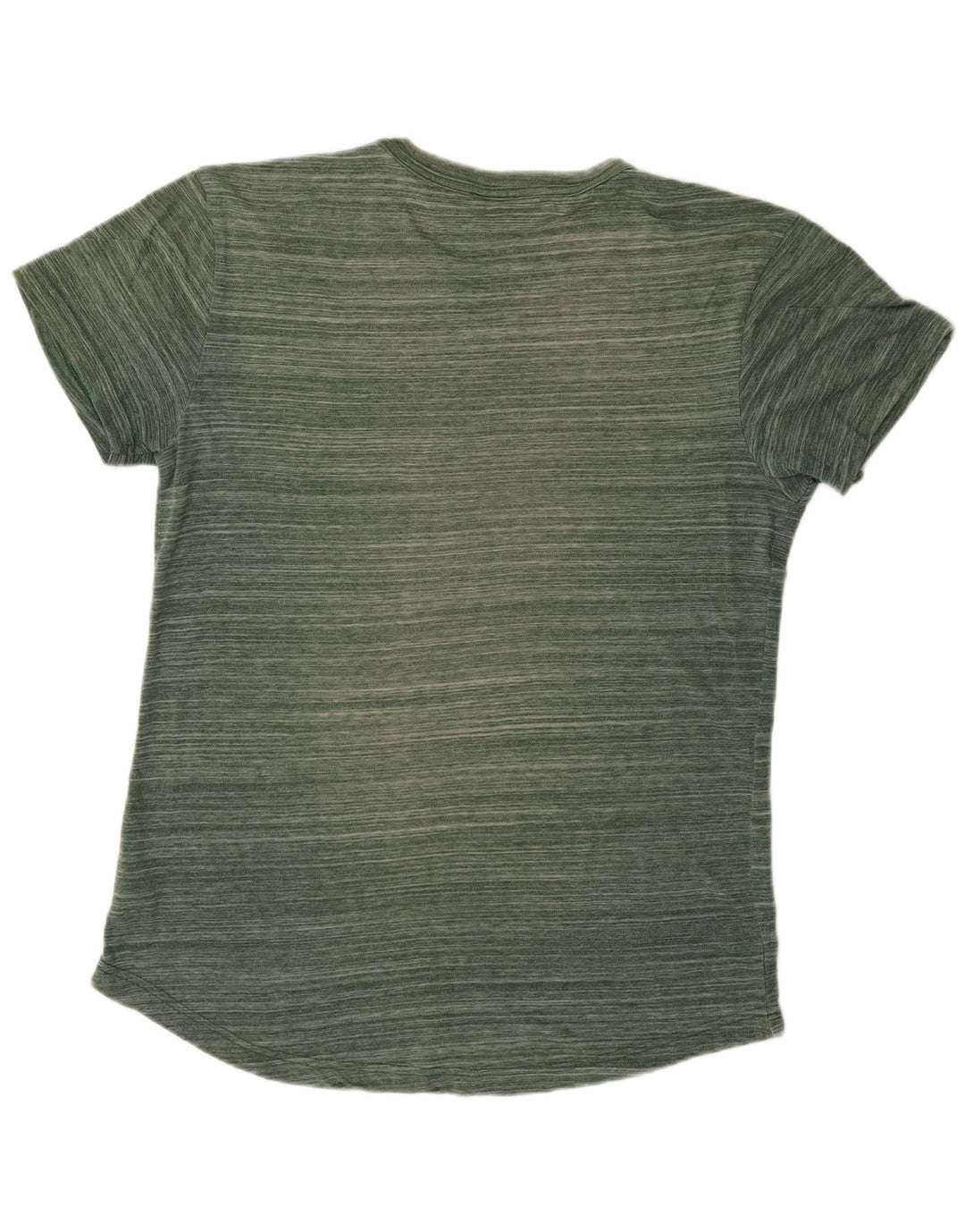 T-shirt męski G-STAR, poliester w średnie zielone paski